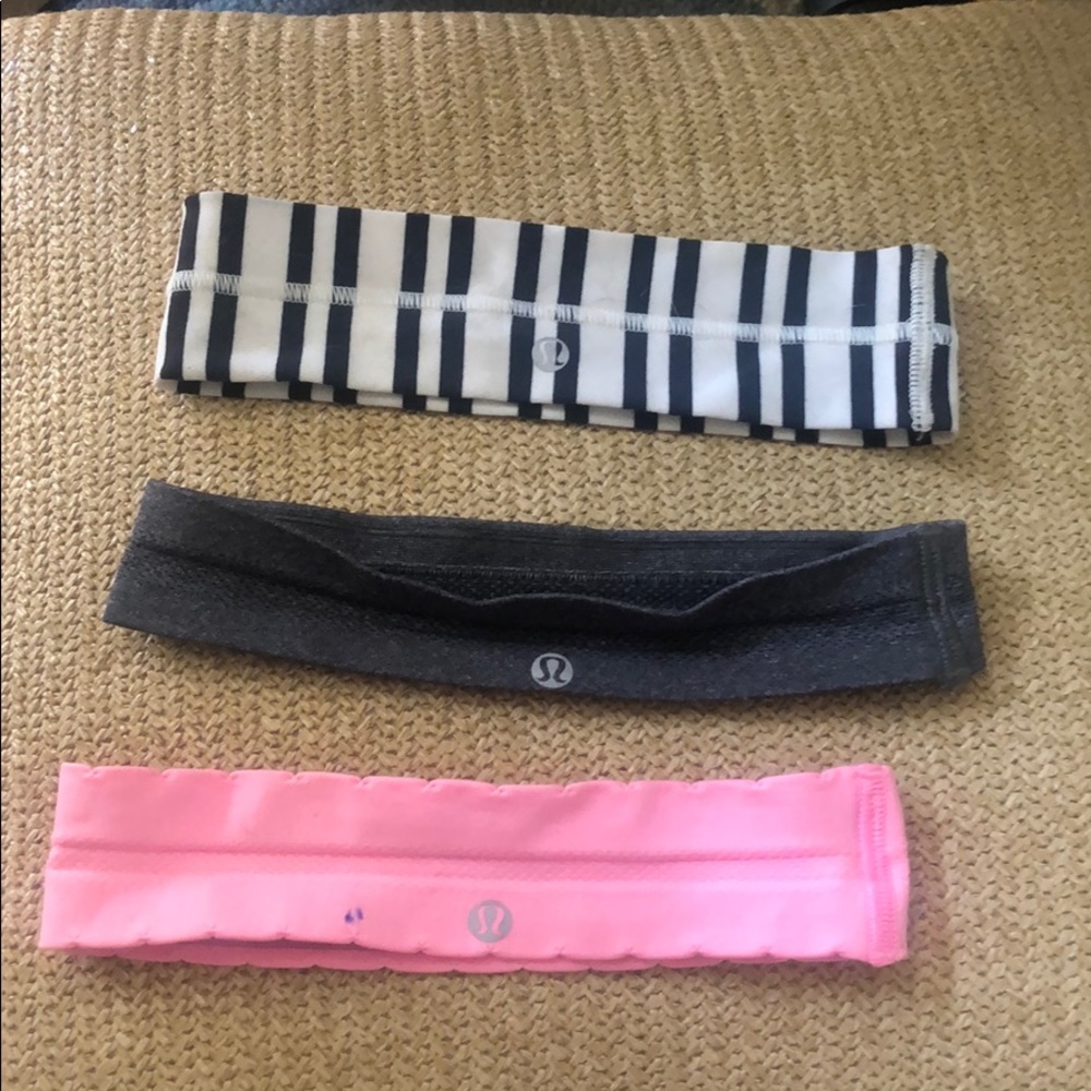 3 Lululemon Headbands